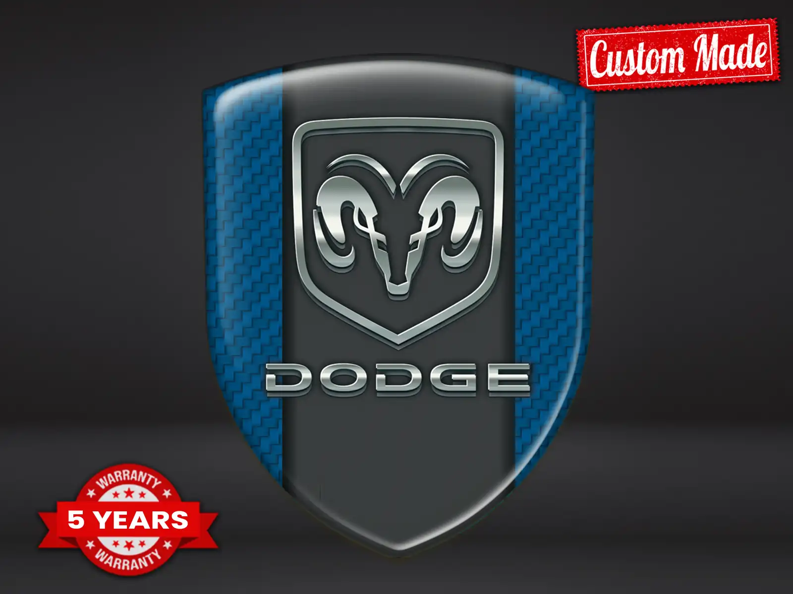 Dodge Stickers Auto Perso Pro Max Stylé Durable Design